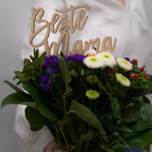 Blumenstecker Beste Mama