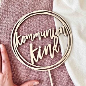 Cake Topper Kommunion Kind
