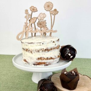 Caketopper Wildblumen aus Hoz