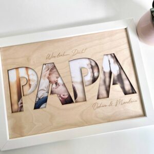 Bilderrahmen PAPA Grossformat