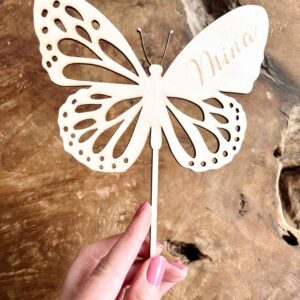 Caketopper Schmetterling Name