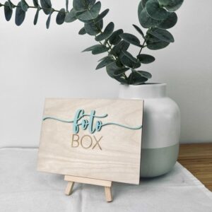 Foto Box Schild