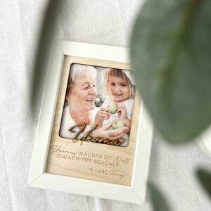 Uroma Holzbild Geschenkidee