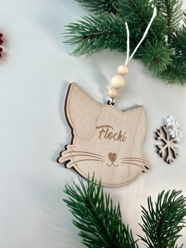 Katzen Adventskalender 2025 - 24 Acryl Anhänger Für Weihnachtsbaum