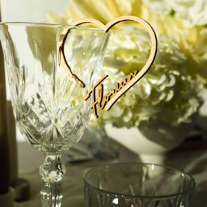 Name Glas Glashalter Hochzeit Feier
