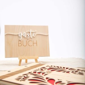 Gästebuch Bild, Gästebuch Aufsteller