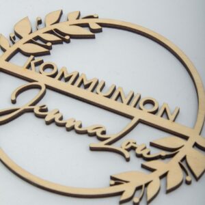 Kommunionkranz Aufsteller Kommunion mit Name