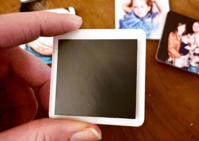 Mitarbeitergeschenke 23 Kühlschrankmanget mit Foto, Magnet aus Acryl, Fotomagnet