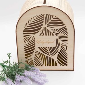 Hochzeitspost Briefkasten aus Holz
