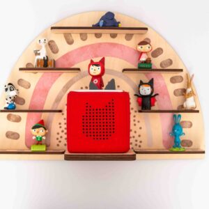 Tonie Regal Regenbogen, Tonie Box Regal, Kinderzimmer