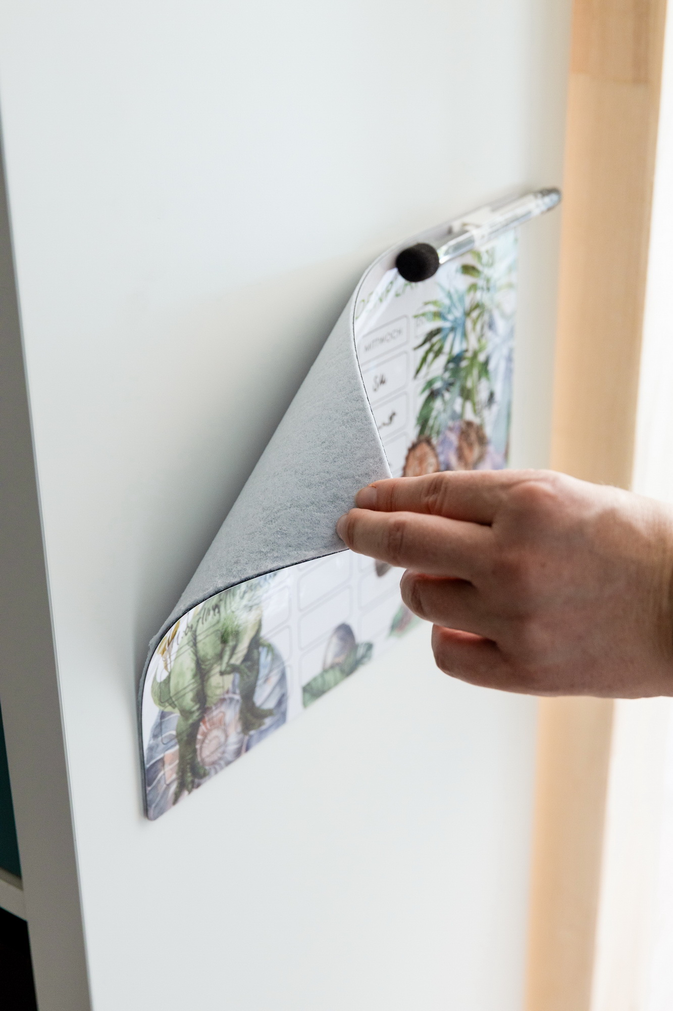 Stundenplan Dino selbstklebend / Sticky Wall Planner / individuell beschreiben und wegwischen / Stundenplan zur Einschulung mit Dinosauriern 6 Stundenplan mit Dino, Sticky Wall Planner, Selbstklebender Stundenplan, nachhaltiger Stundenplan, wiederverwendbar