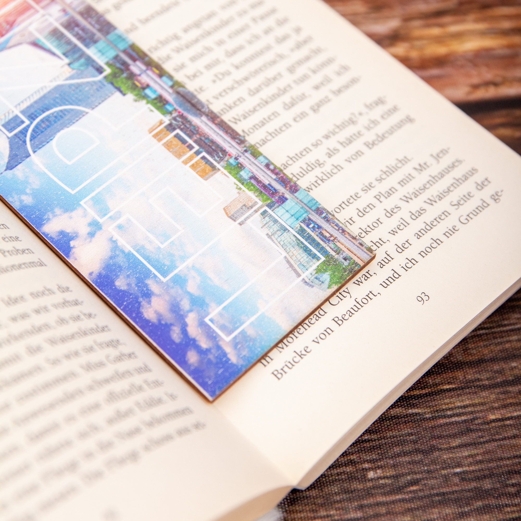 Lesezeichen Leipzig aus Holz – Handgefertigtes Souvenir & Geschenkidee 7 Lesezeichen aus Holz, Leipzig Bookmark, Lesezeichen Leipzig