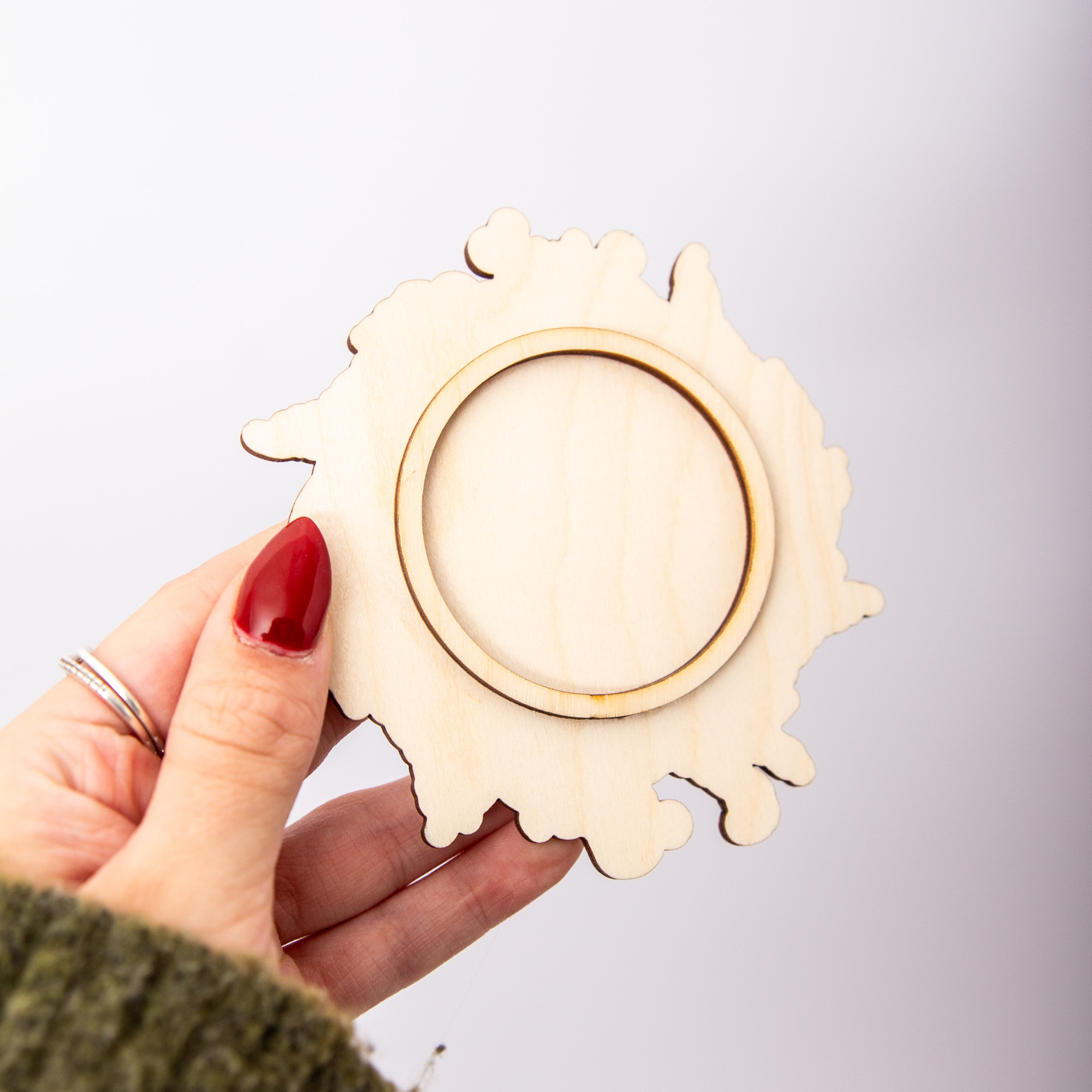 Glasdeckel Maritim „Krabbe & Seestern“ – Insektenschutz für Gläser & Tassen – Getränkeabdeckung aus Holz oder Acryl – Handgemacht in Leipzig 4 Glasdeckel für den Sommer, Insektenschutz getränk, Wein, Glas, Mit Loch und ohne Loch