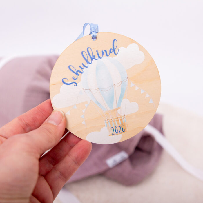 Einschulung Junge, Zuckertütenanhänger Schulkind 2026